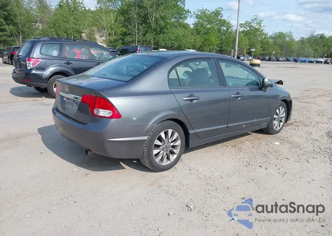 2009 Honda Civic Ex-L from USA, damaged, VIN 2HGFA16969H509586